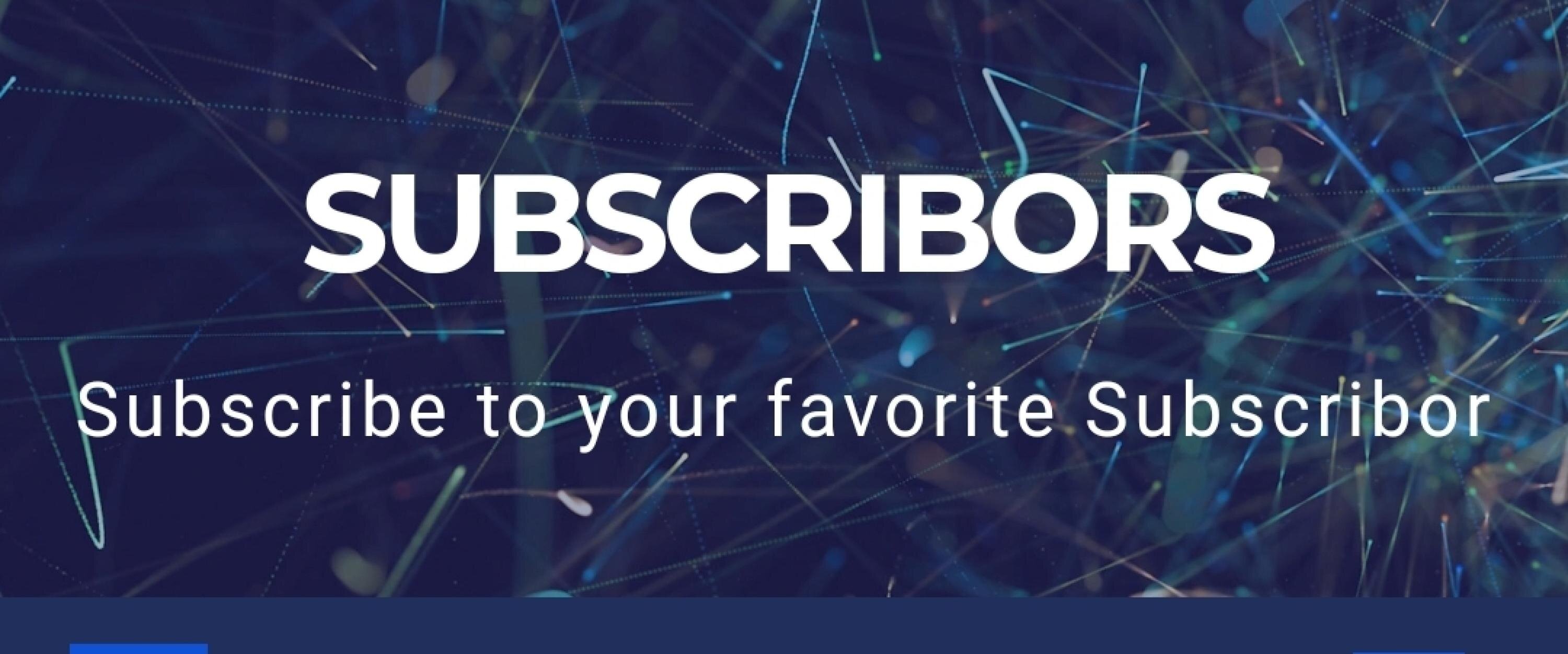 subscribors cover photo